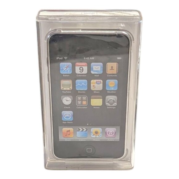 Apple iPod Touch A1288 Black/Chrome 32GB CIB w/ Charger Manual Sticker - Picture 2 of 15